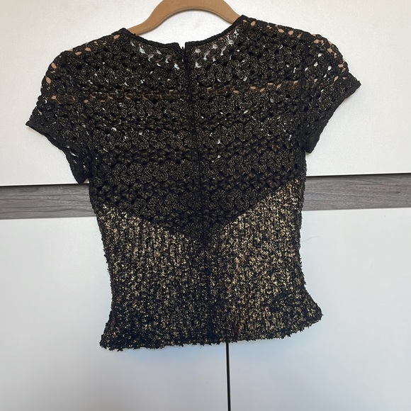 L’agence for Barneys - metallic knit top - Picture 3 of 4
